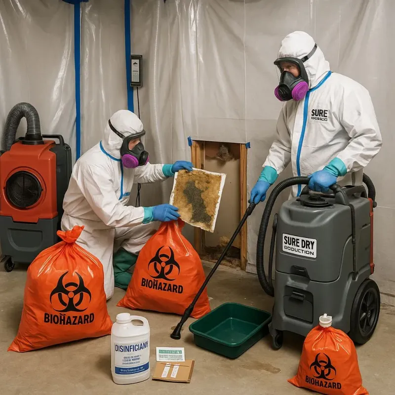 Contaminated Water Handling Protocols process in Hughes, AR