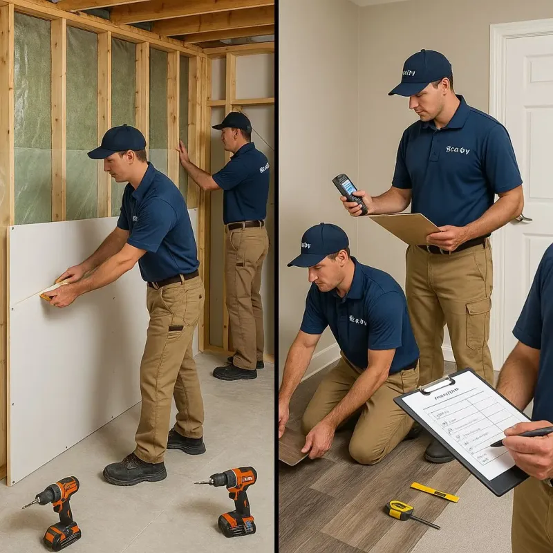 Repairs and Reconstruction process in Hughes, AR
